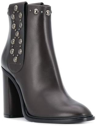 Casadei studded ankle boots
