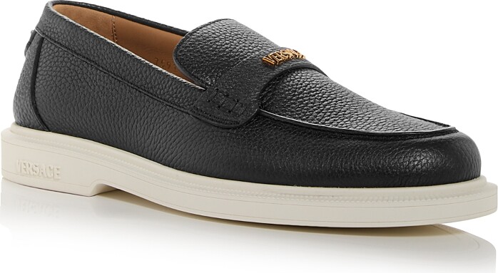 Versace Men's Logo Loafers