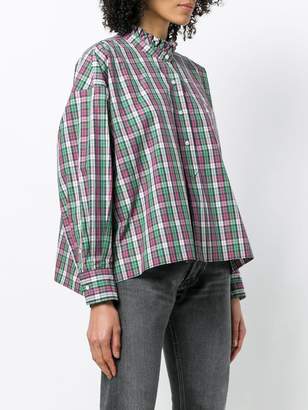 Etoile Isabel Marant checkered loose fitted shirt