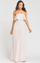 Thumbnail for your product : Show Me Your Mumu Monaco Ruffle Gown ~ Show Me The Ring Stretch Crepe