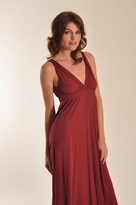 Thumbnail for your product : Gypsy 05 Organic Long Maxi Dress in Garnet Burgundy