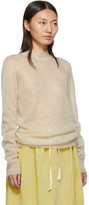 Thumbnail for your product : Rick Owens Beige Soft Lupetto Sweater