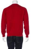 Thumbnail for your product : Malo Woven V-Neck Sweater