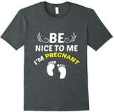 Thumbnail for your product : DAY Birger et Mikkelsen Funny Be Nice To Im Pregnant T-shirt Mothers Meme Gift