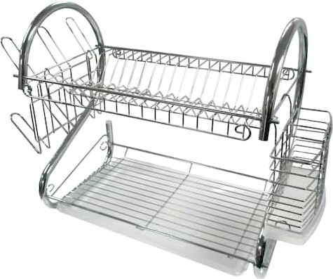 Better Chef 22" Dish Rack in Silver