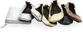 Thumbnail for your product : CitySlips Leopard-Print Foldable Ballerina Flats
