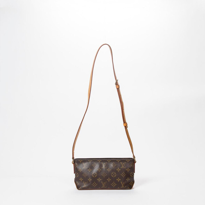 Louis Vuitton Trotteur Handbag Monogram Canvas - ShopStyle