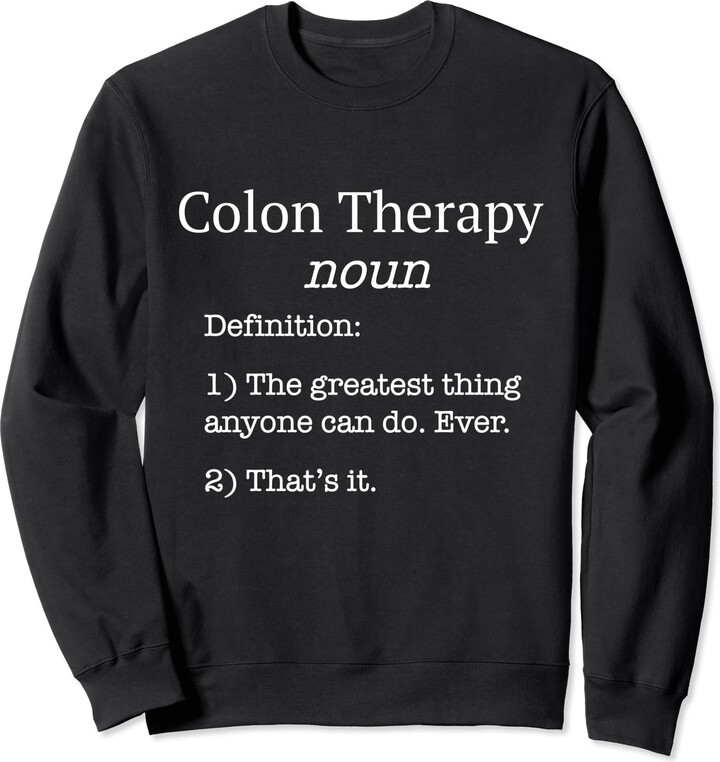 Funny Colon Therapy Lover Funny Definition Design Retro Colon Therapist / Funny Fake Definition