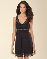 Thumbnail for your product : Soma Intimates Geo Scallop Lace Sleep Chemise Little Dot Black