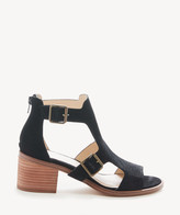 Thumbnail for your product : Sole Society Women's Tonni Cutout Sandals Black Size 5 Suede From