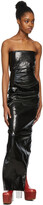 Thumbnail for your product : Rick Owens Black Bustier Gown Dress