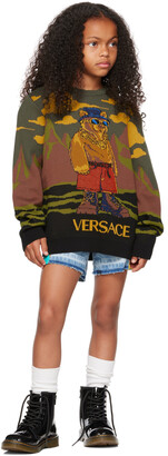 Versace Kids Multicolor Hiking Boss Sweater