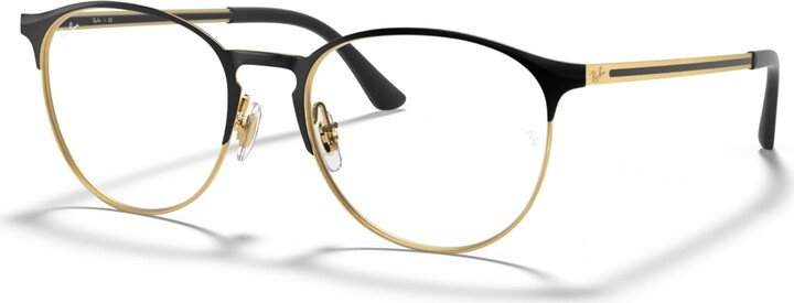 Ray-Ban RX6375 Unisex Round Eyeglasses