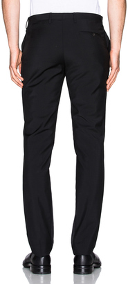 Lanvin Contrast Band Wool Mohair Trousers