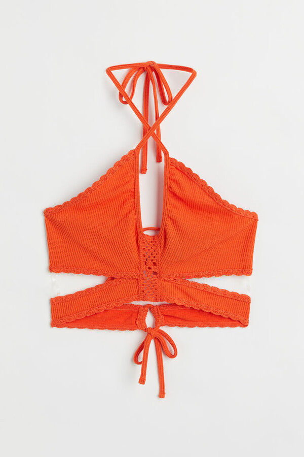 H&M Orange Women's Tops | Shop The Largest Collection | ShopStyle