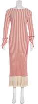 Thumbnail for your product : Celine Knit Maxi Dress red Knit Maxi Dress