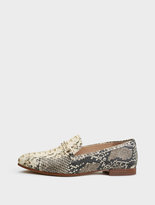 Thumbnail for your product : DKNY Ward Snake Embossed Loafer