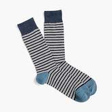 Thumbnail for your product : J.Crew Navy striped socks