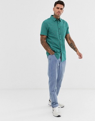 New Look regular fit shirt in green check