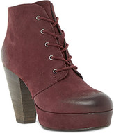 Thumbnail for your product : Steve Madden Raspy leather lace up ankle boots