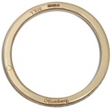 Thumbnail for your product : Otiumberg 9kt Yellow Gold Diamond Eternity Ring