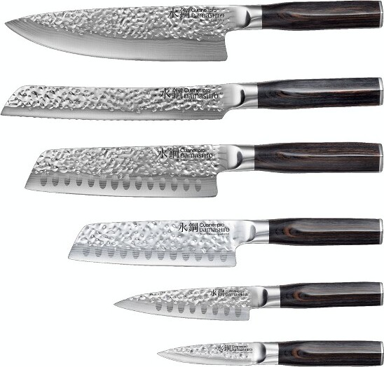 Cuisinepro® Steel Damashiro Emperor Shi 7Piece Knife Block Set ShopStyle