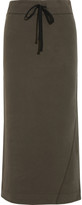 Thumbnail for your product : James Perse Cotton-fleece maxi skirt