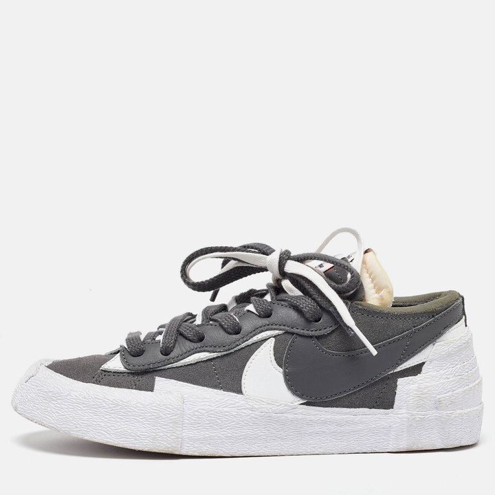 nike blazer low vintage suede grey