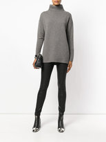 Thumbnail for your product : Iris von Arnim ribbed roll neck jumper