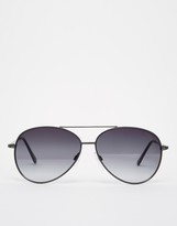Thumbnail for your product : ASOS Silver Aviator Sunglasses