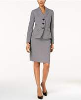 Thumbnail for your product : Le Suit Three-Button Skirt Suit