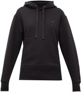 Thumbnail for your product : Acne Studios Ferris Face-applique Cotton Hooded Sweatshirt - Black