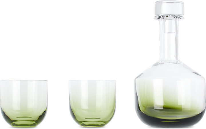 Tom Dixon Green Tank Whiskey Gift Set, 3 pcs