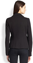 Thumbnail for your product : Bailey 44 Slalom Draped-Collar Stretch Jersey Jacket