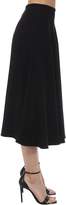 Thumbnail for your product : L'Autre Chose High Waist Viscose Blend Midi Skirt