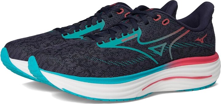 Mizuno Wave Rider 29 Men's Running Shoes Odyssey Grey/Capri Brz : 9.5 D - Medium, Synthetic