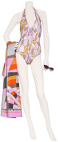 Thumbnail for your product : Emilio Pucci Pumpkin Multi-Cube Swimsuit