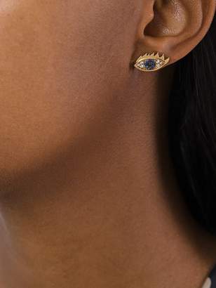 Delfina Delettrez 'Eyes on me' diamond and sapphire earrings
