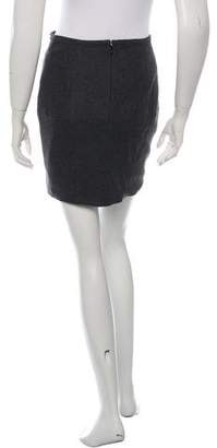 Nina Ricci Virgin Wool Mini Skirt