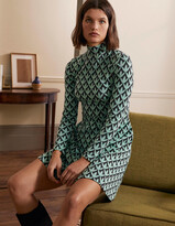 Thumbnail for your product : Boden High Neck Jacquard Dress