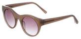 Thumbnail for your product : Elizabeth and James Gradient Round Sunglasses