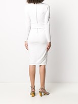 Thumbnail for your product : Alice + Olivia Front Tie Jersey Dress