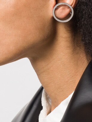 Alan Crocetti Embellished Hoop Cuff Earring