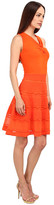 Thumbnail for your product : M Missoni Solid Rib Stitch Asymmetrical Strap Dress