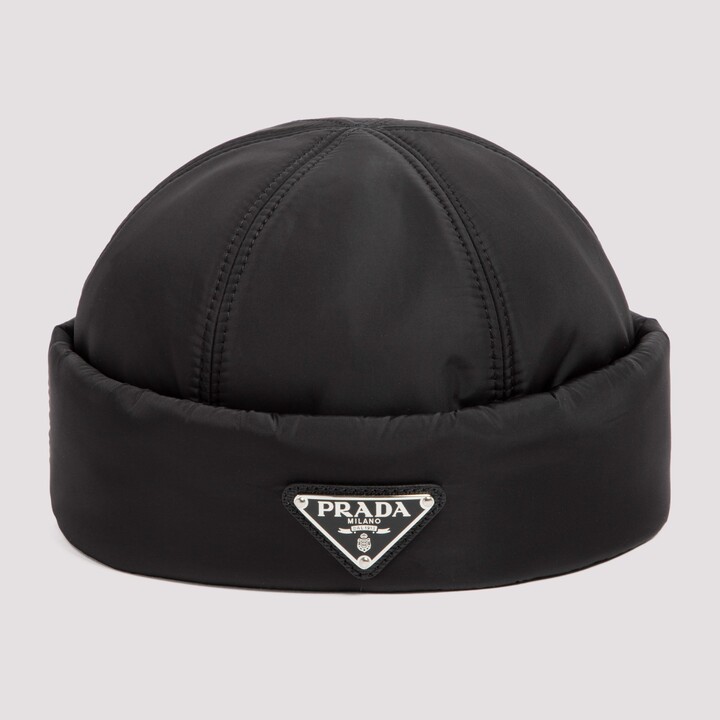 mens prada beanie