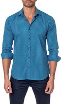 Thumbnail for your product : Jared Lang Plaid Semi-Fitted Shirt