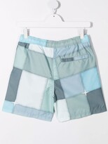Thumbnail for your product : Stone Island Junior TEEN geometric pattern shorts