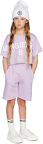 Thumbnail for your product : MM6 MAISON MARGIELA Kids Purple Stitch Logo T-Shirt