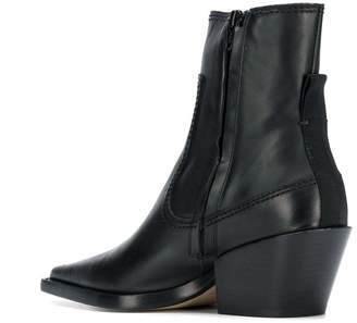 Joseph pointed toe ankle boots