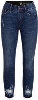 Thumbnail for your product : New York & Co. Tall Mya Curvy High-Waisted Sculpting No Gap Super-Skinny Jeans - Destroyed Details |
